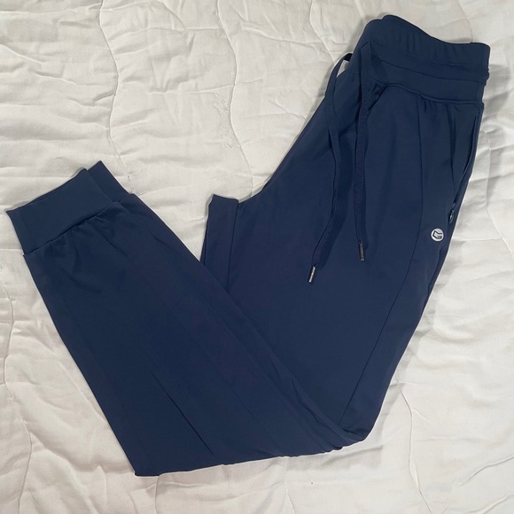 G Gradual Pants - G Gradual Womens Navy Blue Athletic Joggers Pockets Drawstring Pants Size XS